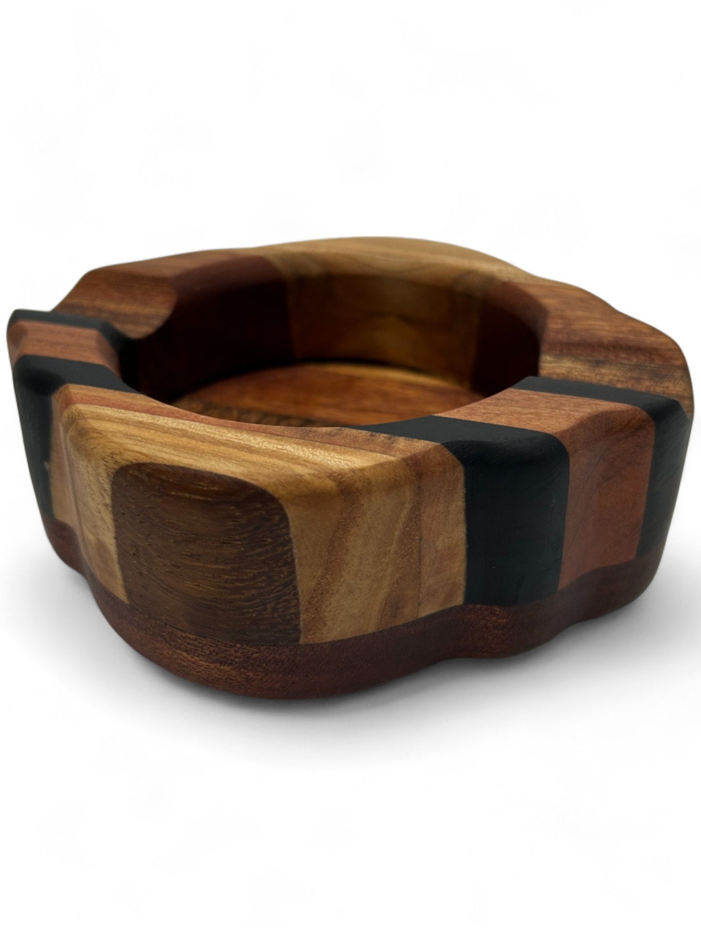 Cigar Ashtray Handcrafted Luxury Exotic Wood, Premium Ash Tray, Elegant Design, Gift for Cigar Enthusiasts Unique Luxury Cigar Ashtrays