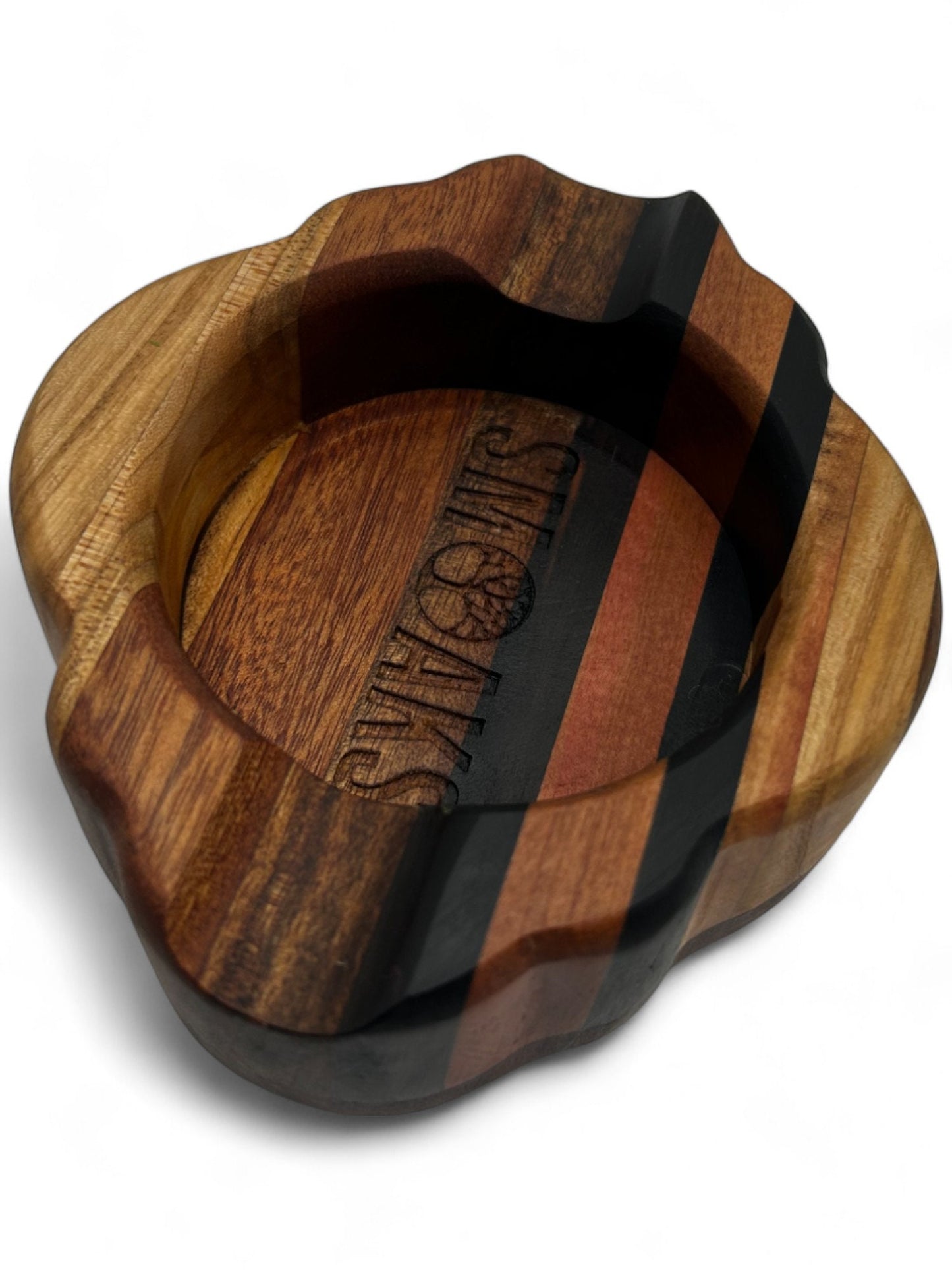Cigar Ashtray Handcrafted Luxury Exotic Wood, Premium Ash Tray, Elegant Design, Gift for Cigar Enthusiasts Unique Luxury Cigar Ashtrays