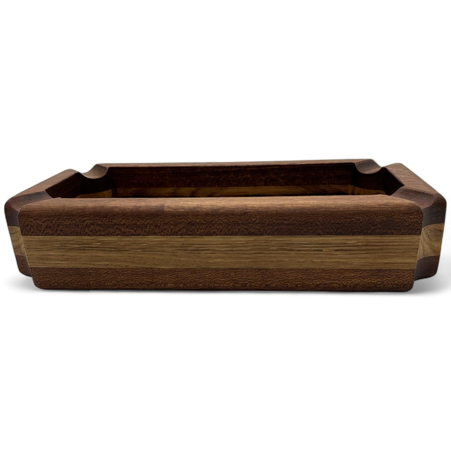 XL Cigar Ashtray, Large French Oak/Mahogany Premium Quality, Elegant ashtray Ideal smoker Gift for Cigar Enthusiasts Unique Cigar Ashtrays