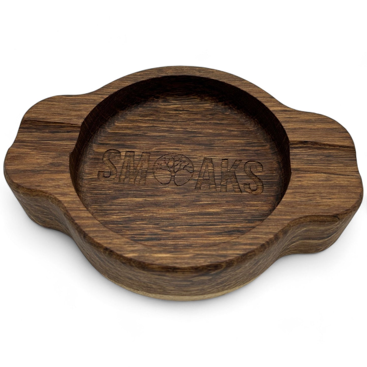 Cigar Ashtray Handcrafted Luxury French Oak, Premium Ash Tray, Elegant Design, Gift for Cigar Enthusiasts Unique Luxury Cigar Ashtrays