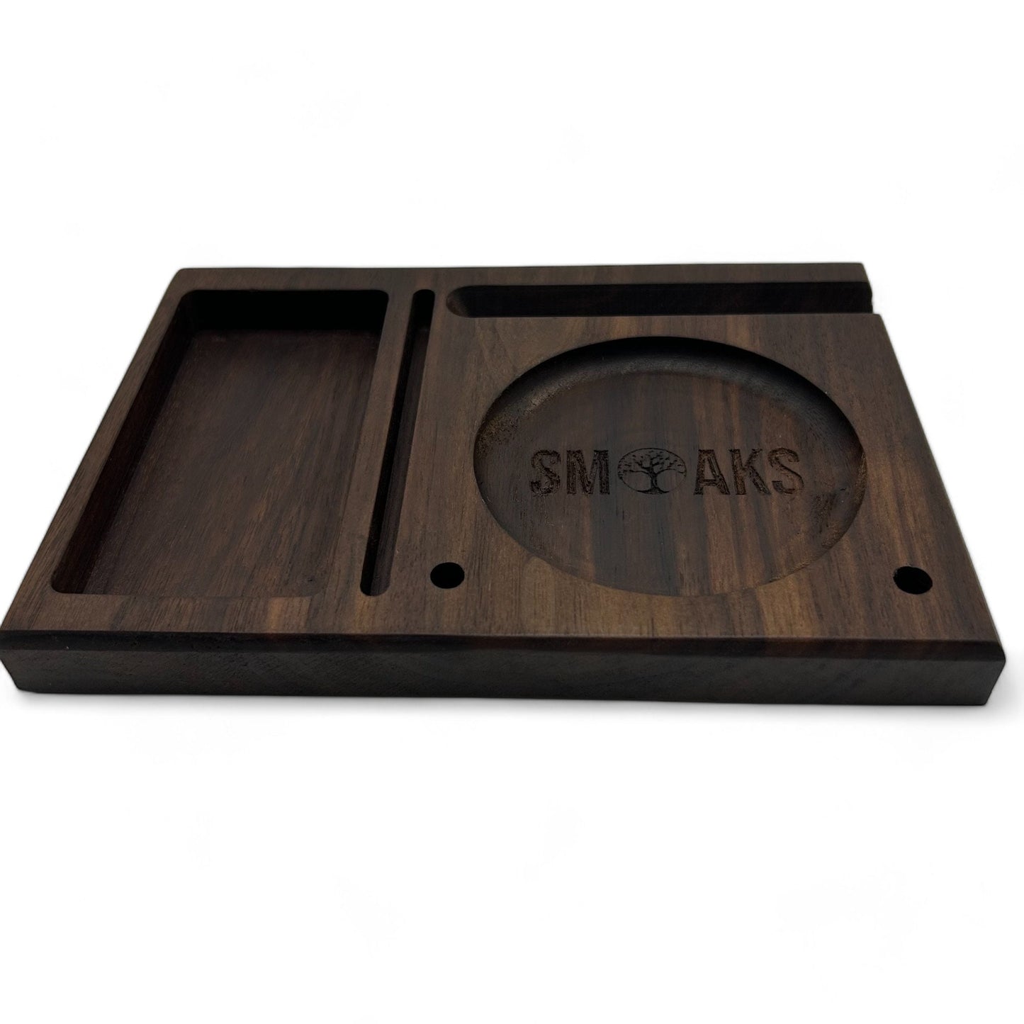 Rolling Tray Black Walnut Handmade Cannabis Accessories Weed Tray Stoner Gift Marijuana Accessory. Smoking Gifts for him or her