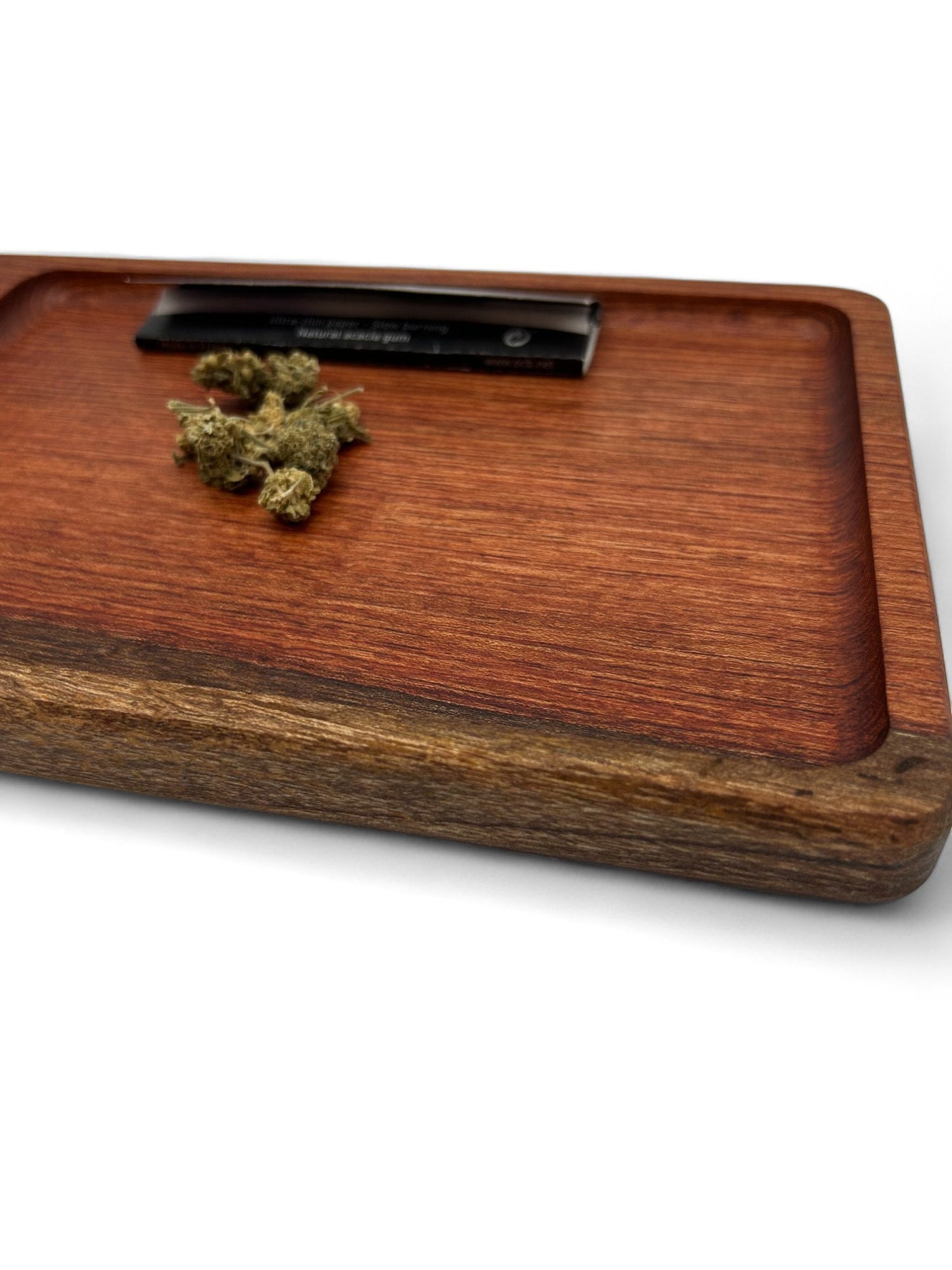 Rolling Tray Set Namibian Rosewood Handmade Cannabis Accessories Weed Tray Stoner Gift Air Tight Stash Storage Jar And Herb Cannabis Grinder