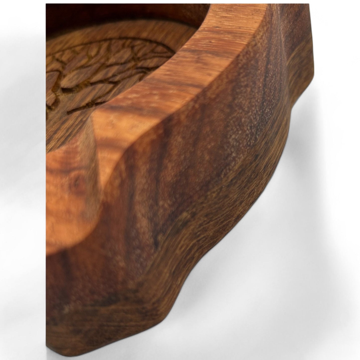 Cigar Ashtray Red Zebra French Oak Wood Handcrafted Gift for Cigar Lovers Premium Quality Cigar Accessories Unique Luxury Cigar Ash trays