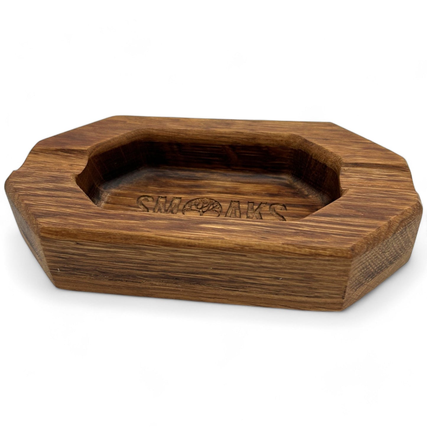 Cigar Ashtray Handcrafted Luxury French Oak, Premium Quality, Elegant Ash Tray Ideal Gift for Cigar Enthusiasts Unique Luxury Cigar Ashtray