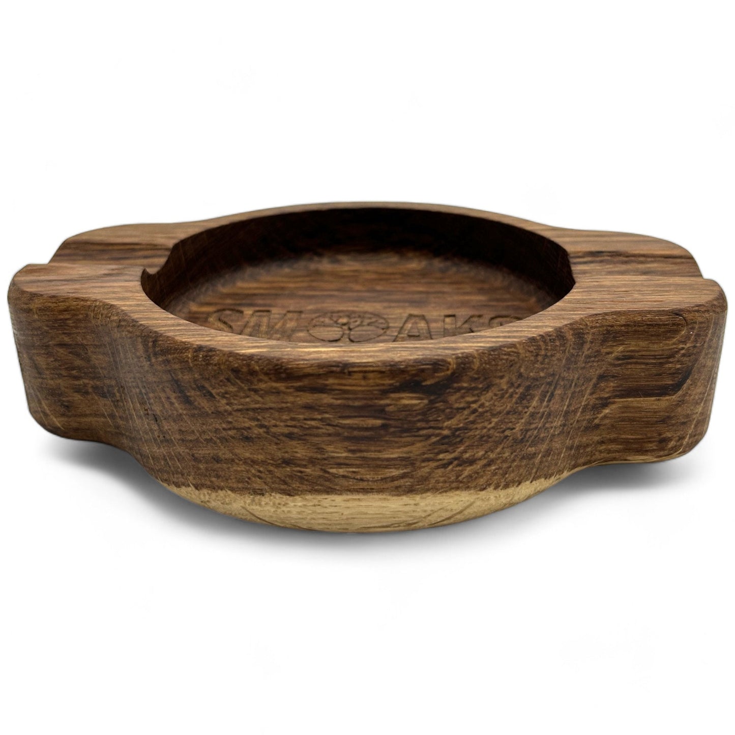 Cigar Ashtray Handcrafted Luxury French Oak, Premium Ash Tray, Elegant Design, Gift for Cigar Enthusiasts Unique Luxury Cigar Ashtrays
