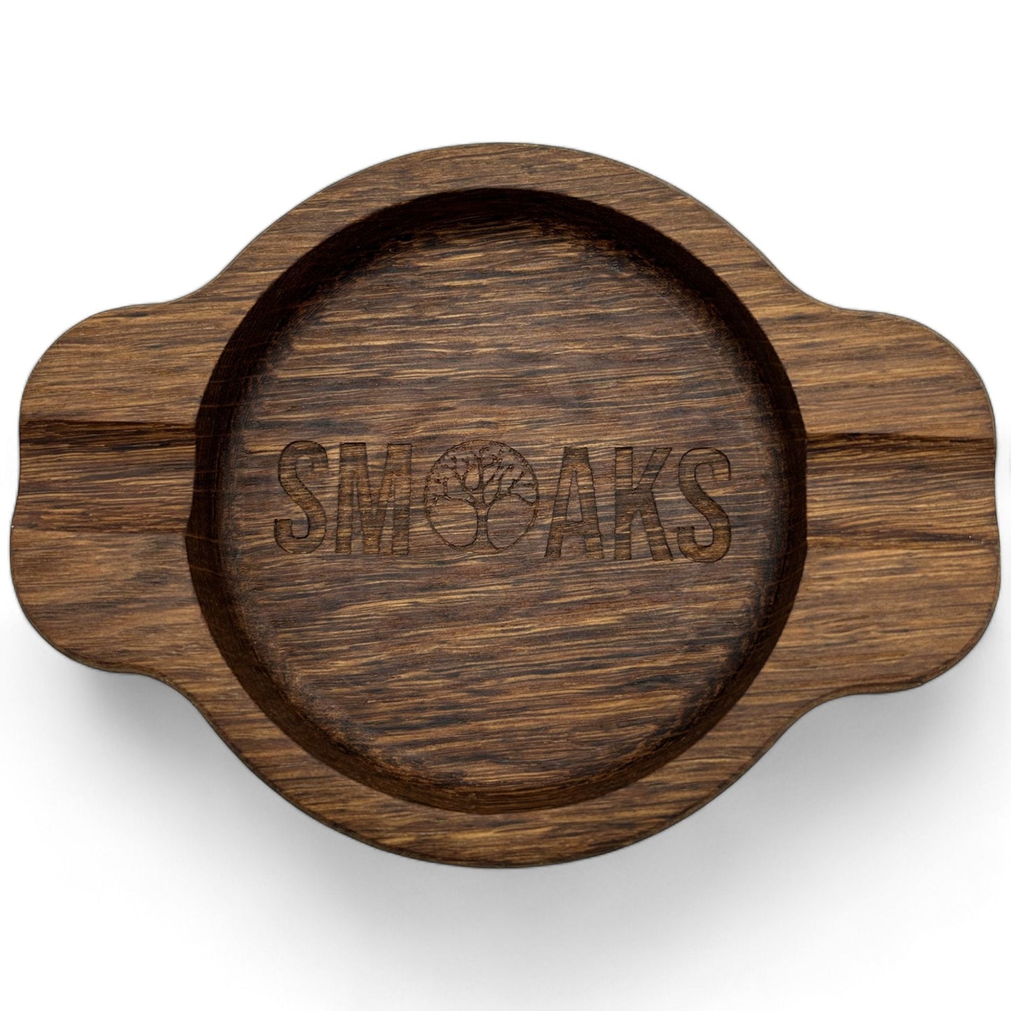 Cigar Ashtray Handcrafted Luxury French Oak, Premium Ash Tray, Elegant Design, Gift for Cigar Enthusiasts Unique Luxury Cigar Ashtrays