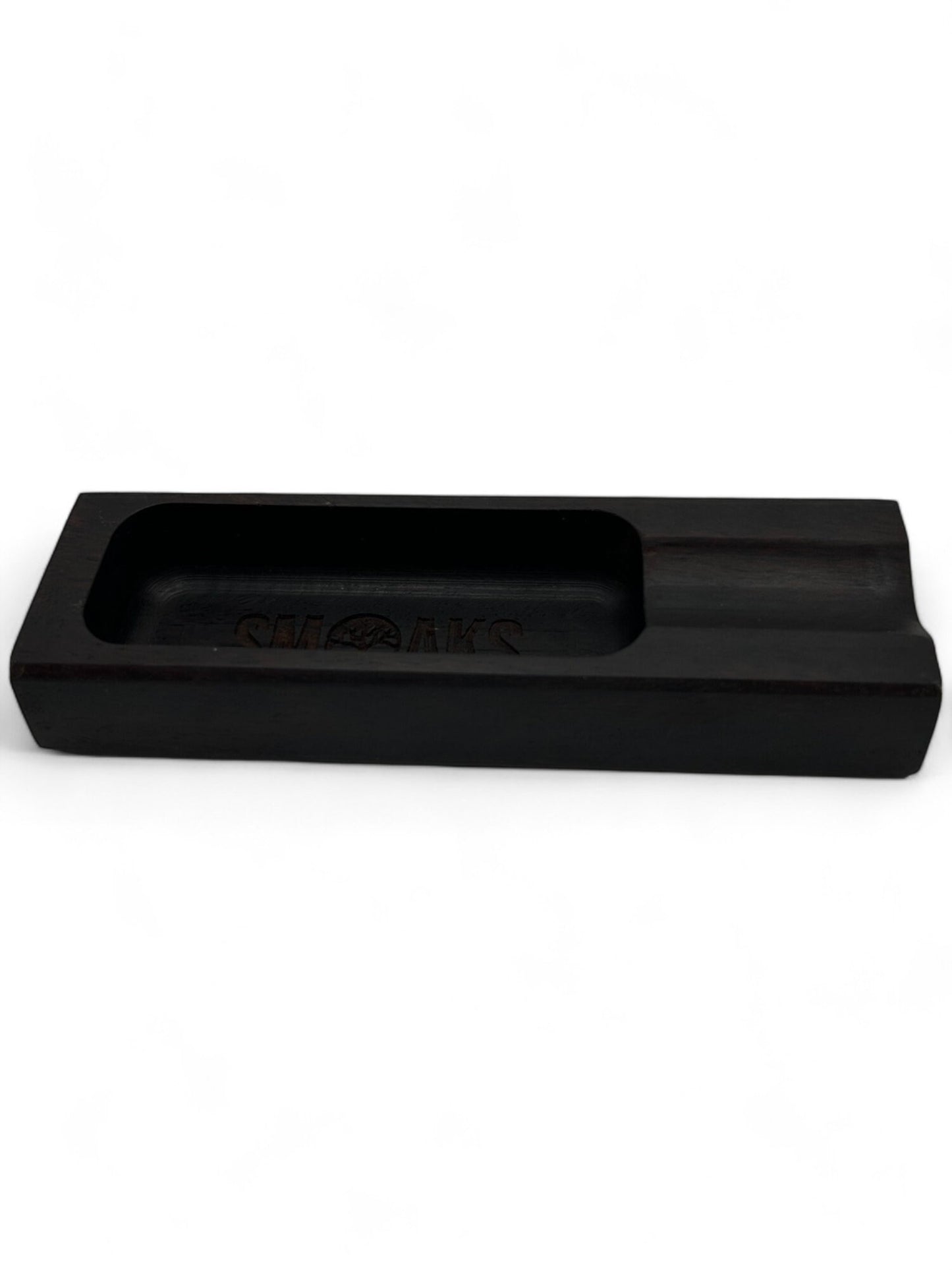 Luxury African Blackwood Cigar Ashtray - Handcrafted & Exclusive