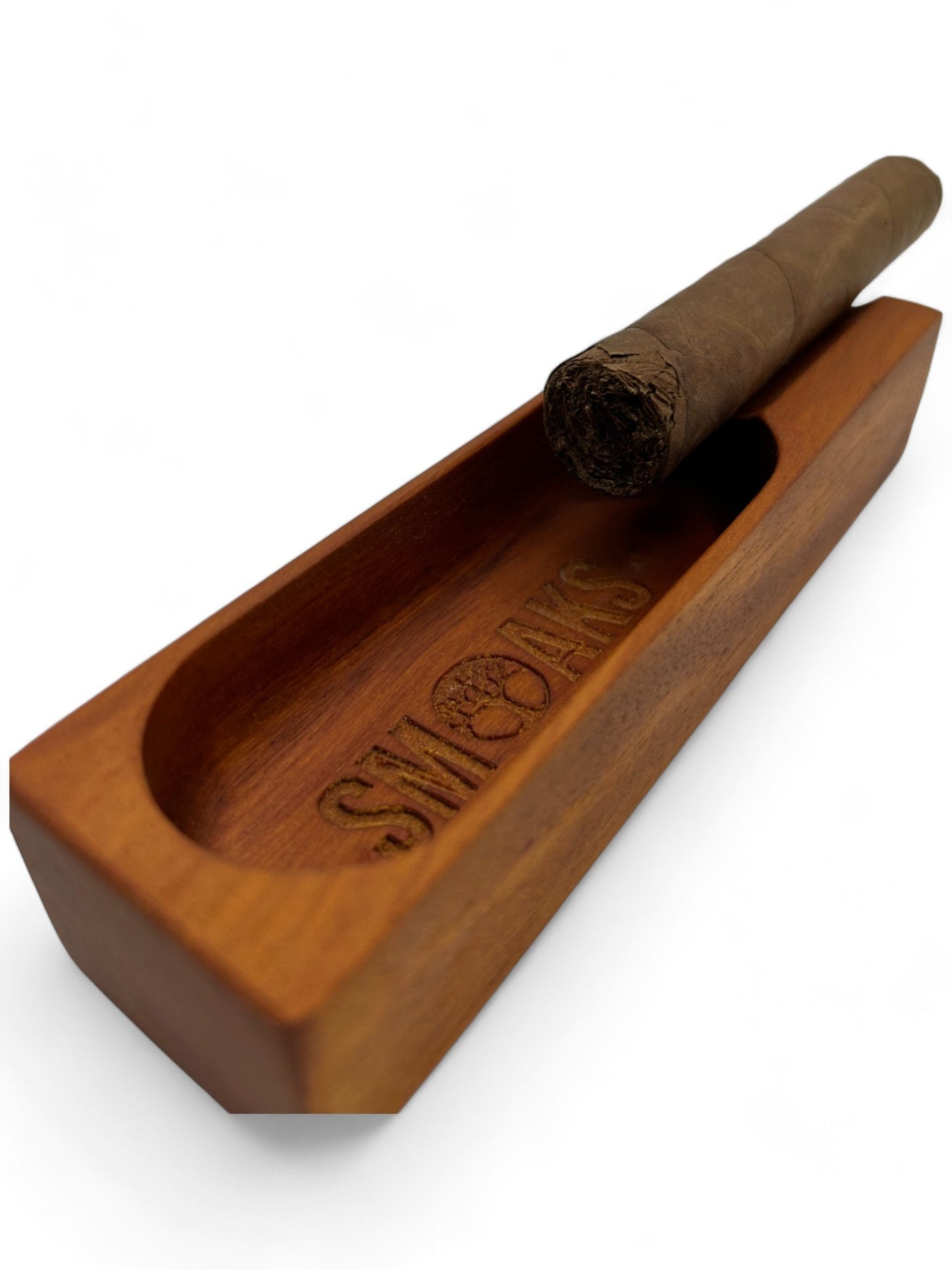 Cigar Ashtray Osage Exotic Wood, Premium Ash Tray, Elegant Design, Fab Gift for Cigar Enthusiasts Unique Luxury Cigar Ash tray