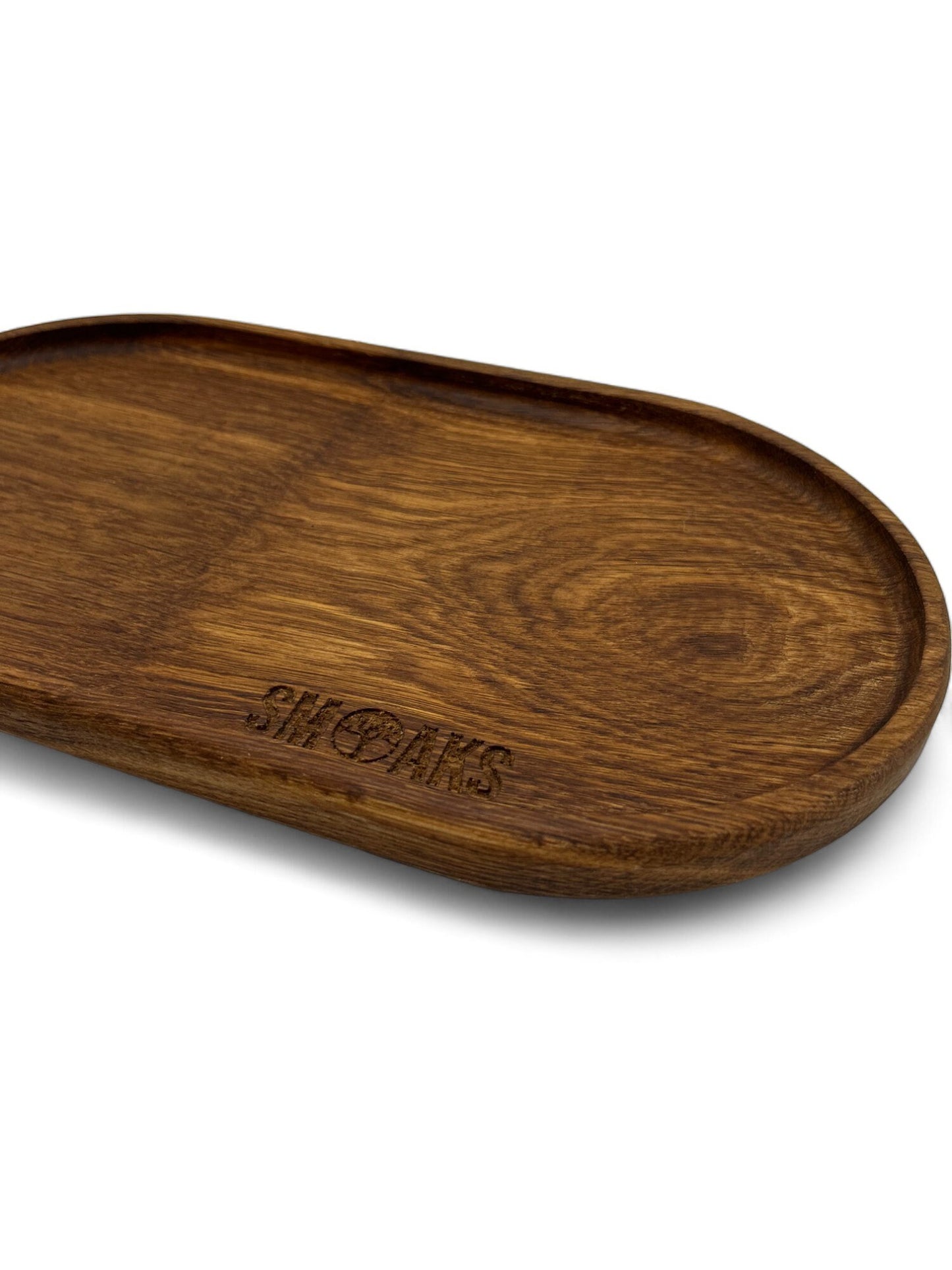 XXL Oval Rolling Tray French Oak Handmade Cannabis Accessories Weed Tray Stoner Gift Marijuana Air Tight Stash Storage Jar Ganja Accessory